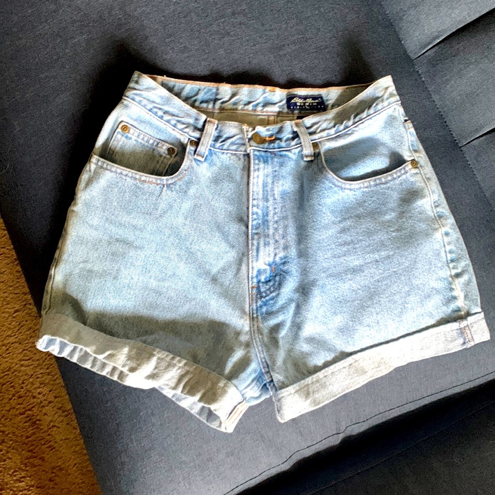 High rise shorts